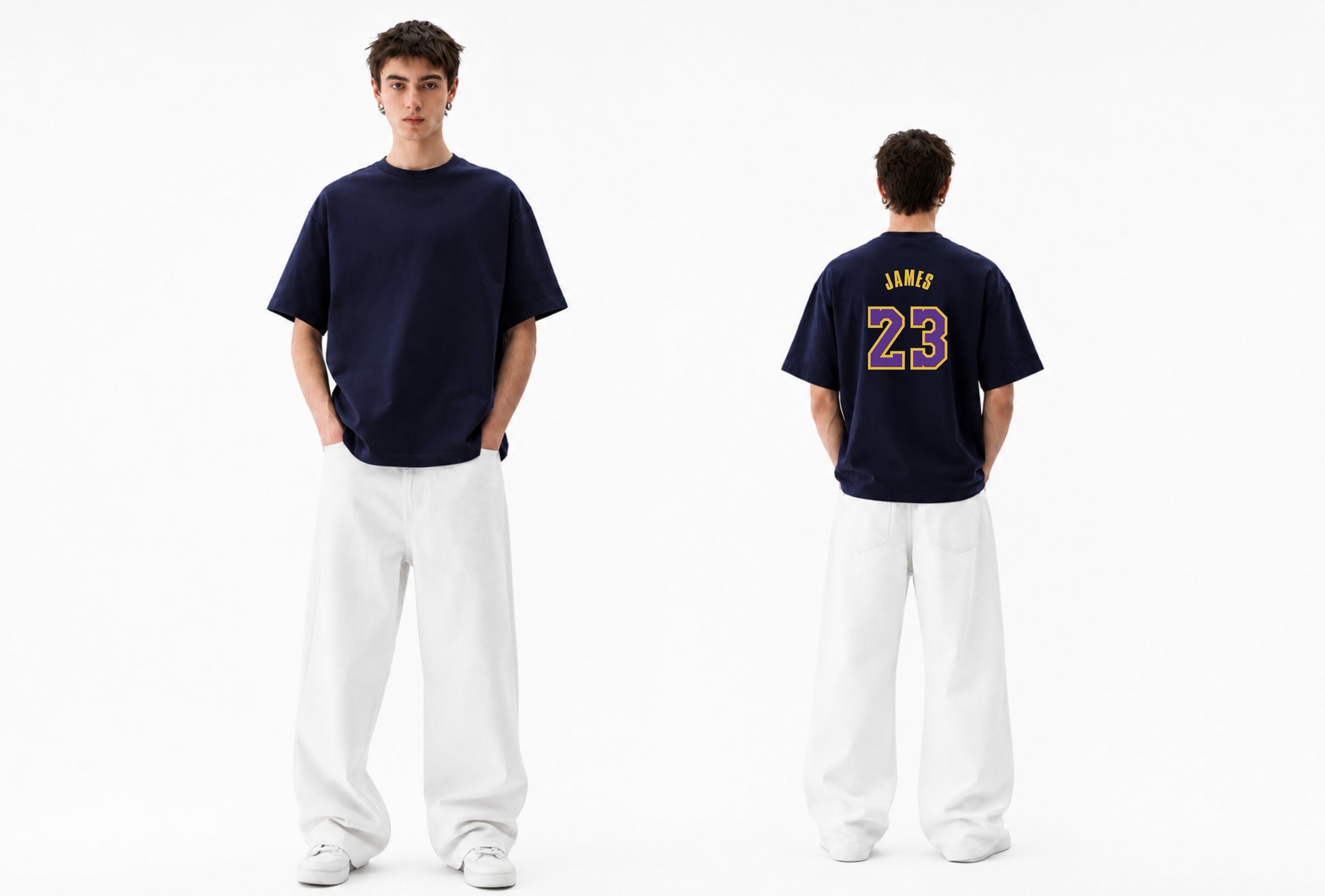 T-shirt Navy