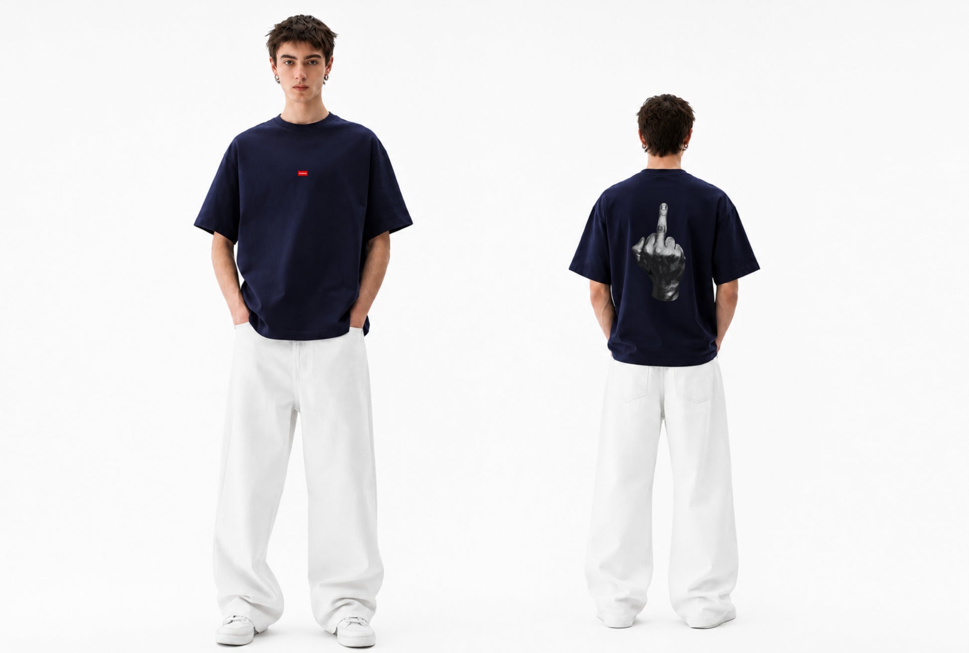 T-shirt Navy